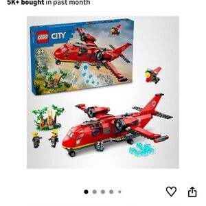 LEGO CITY Fire Rescue Plane - Ages 6+